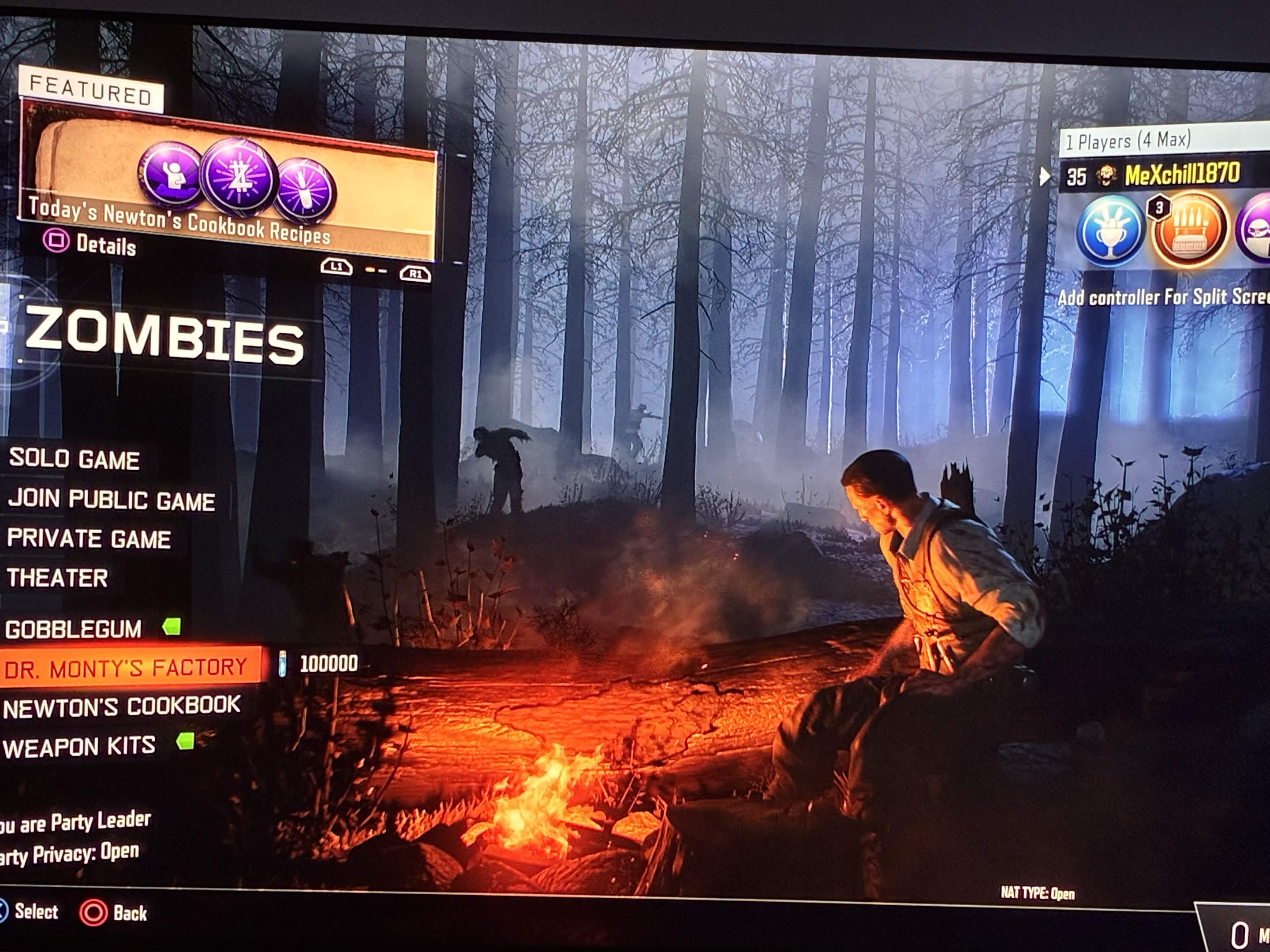 Screenshot shared by mexchill1870